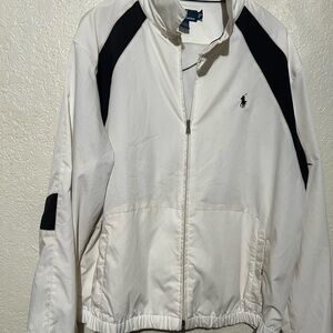 Ralph Lauren White and Black Lightweight Jacket